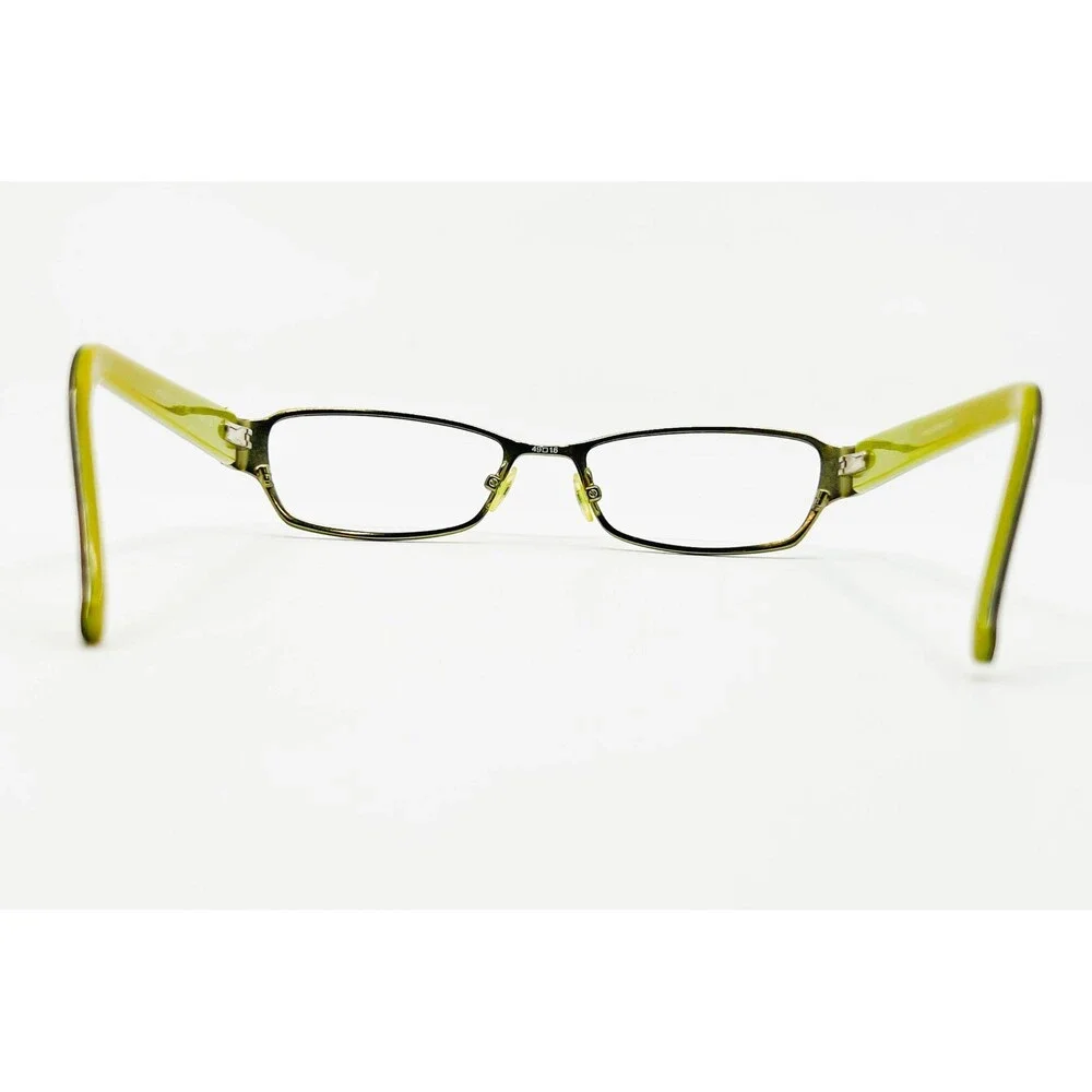 Ted Baker Eyeglasses Frames Women Black Lime Pirouette B194 49-16-135